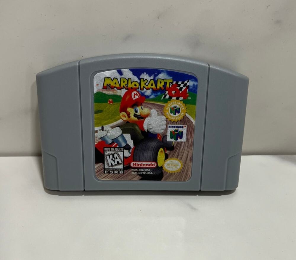 Mario Kart 64-Player's Choice(Nintendo 64, 1998) Authentic
